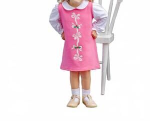 NEW BEAUFORT BONNET annie apron dress in romany rose